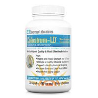 Advanced Absorption Liposomal Colostrum Capsule - 480mg / 120 Capsules - Proprietary LD Liposomal Delivery™ Provides up to 1500% More Bio-Availability Over Regular Colostrum