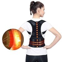 Magnetic Therapy Back Corrector, Medical Grade Adjustable Magnetic Therapy Humpback Posture Corrective Brace Shoulder Back Support Belt Lumbar Support - Relieves Neck Back Spine Pain for Men Women