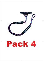 Airhead AHDL-4 Bungee Dockline 4 Feet (Pack of 4, 4 Ounces)
