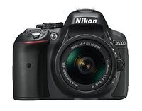 Nikon D5300 DSLR Camera with AF-P DX NIKKOR 18-55mm f/3.5-5.6G VR Lens (Black)