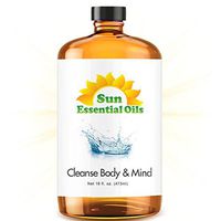 Cleanse Body & Mind Essential Oil (Huge 16oz Bottle) Bulk Cleanse Body & Mind Oil - 16 Ounce