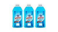 Great Value Streak-Free Shine Glass Cleaner Refill,with Ammonia (3-Bottles of 67.6 fl oz)