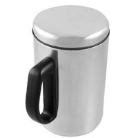 uxcell 500ml Stainless Steel Drink Container Tea Coffee Cup Mug Gift