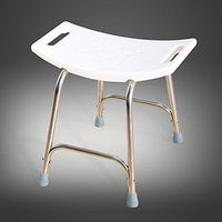 Handiy Multifunction Bath Stool Old Man Pregnant Women Bathroom Stainless Steel Non-Slip Safety 38CM High Bathroom Chair -by TIANTA