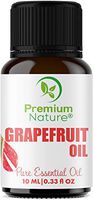Organic Aromatherapy Grapefruit Essential Oil - 100% Pure Essential Oil for Hair, Skin and Diffuser Best Therapeutic Grade Essential Oil (10mL) (Grapefruit)