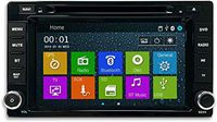 Otto Navi in-Dash GPS Navigation Stereo FM AM Radio Bluetooth DVD CD Deck 8" Touch Screen with AV Receiver SD Multimedia Player for 2015-2018 Toyota Sienna