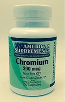 Chromium 200 MCG American Supplements 100 Caps