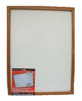 Dooley Boards Oak Framed Dry Erase Board, 17 x 23 Inch, Brown (1824MBO)