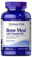 Puritan's Pride Bone Meal with Vitamin D-250 Tablets