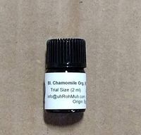 Certified Organic Blue Chamomile Essential Oil || USDA Certified Organic German Chamomile Essential Oil || Blue Chamomile Essential Oil Organic || Blue German Chamomile Essential Oil Org (2 ml sample)
