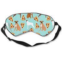 XJOFKJTI Boxer Dog Sleep Mask Women & Men with Adjustable Straps Sleeping 8.26" X 3.54" Eye Masks Lightweight and Comfortable Night Cover for Kids Girls,Sleep Mask