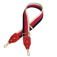 SEADEAR Thicken Widen Shoulder Straps Diagonal Shoulder Strap Backpack Accessories Handbags Tape with Colored Stripes