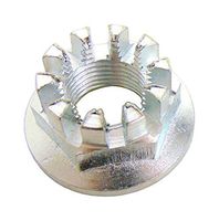 Rear Axle Hub Castle Crown Nut 18mm x 1.50 99-08 Compatible with Honda TRX400EX TRX 400EX 400 EX