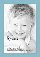 20x30 Aqua Blue / French Blue Custom Mat for Picture Frame with 16x26 opening size (Mat Only, Frame NOT Included)