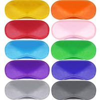 Mudder 10 Pack Eye Mask Shade Cover Blindfold Travel Sleep Cover with Nose Pad (multicolor)