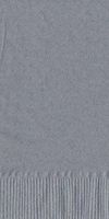 200 Silver Dinner / Hand Towel Napkins Plain Solid Colors