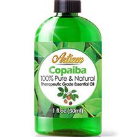 Artizen Copaiba Essential Oil (100% PURE & NATURAL - UNDILUTED) Therapeutic Grade - Huge 1oz Bottle - Perfect for Aromatherapy, Relaxation, Skin Therapy & More!