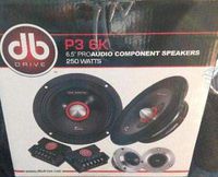 db Drive P3 6K Pro Audio Midrange Speaker 250W, 6.5"
