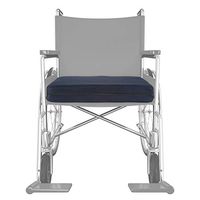 Bluestone Seat Cushion-3” Thick Foam Pad with Handle, Machine Washable Cover, 3", Navy Blue