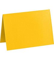A2 Folded Card (4 1/4 x 5 1/2) - Sunflower Yellow (50 Qty.)