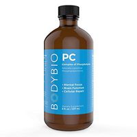 BodyBio - PC Phosphatidylcholine, Liposomal Phospholipid Complex for Cell Health - Enhance Brain Function, Focus, Memory & Clarity - Microbiome Support - Science & Research Backed - 8 oz