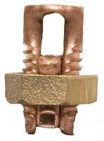 Morris Products 90332 Split Bolt Connector, Used With Copper Conductors, 500 AWG, 500 - 500 Max Run To Max Tap, 500 - 2/0 Min Run To Min Tap, 500 - 2/0 Max Run To Min Tap, 300 - 300 Min Equal Tap and Run, 825inlb Toque