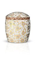 Urns In Style Modern Keepsake Cremation Urns - Imperial White Small