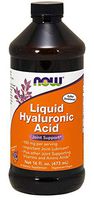 NOW Foods - Liquid Hyaluronic Acid High Potency Berry Flavor 100 mg. - 16 oz.