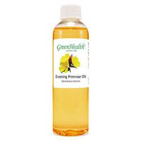 Evening Primrose – 4 fl oz (118 ml) Plastic Bottle w/Cap – 100% Pure Carrier Oil – GreenHealth