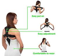 Amoldar Figure 8 Posture Corrector Back and Shoulder Support Brace for Women & Men One Size fits Most