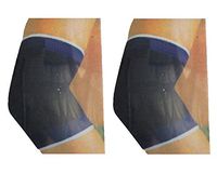 wennow 2 Protection Elbow Elastic Support Brace Sport Pad for Tendonitis and Arthritis