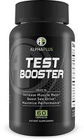 Alpha Plus Test Booster 60 Capsules - Increase Muscle Mass - Maximize Performance - Improved Formula