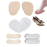 Ball of Foot Cushions, Metatarsal Pads/Cushion for Women, Reusable Forefoot Cushion Orthotics for All Day Pain Relief and Comfort, One Size Fits Shoe Inserts for Women