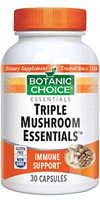Botanic Choice Triple Mushroom Essentials,30 Capsules