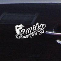 White Window Die Cut Decal Sticker Vinyl Decor Famous Stars And Straps Helmet Adhesive Vinyl Decoration Home Decor Bike Art Laptop Auto Familia Wall Art