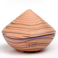 Essential Oil Aromatherapy, Glass Aromatherapy,Cool Mist Aroma Essential Oil Diffuser, Humidifier, Waterless Auto Shut Off and 7 Color Changed LED for Home Office Yoga SPA