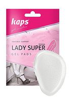Lady Super High Heel Gel Pads, Non Slip, Transparent Forefoot Shoe Cushions – Self Sticking, Washable