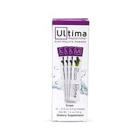 New Ultima Hydrating Electrolyte Powder, Grape, 10 Count Stickpacks