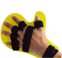 ZENGZHIJIE Finger Wrist Orthotics Adjustable Correction Plate Hand Splint Training Stroke Hemiplegic Rehabilitation Fingers Brace Support