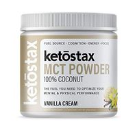 Ketond KetoStax MCT Powder — Keto Weight Loss and Energy Supplement - Vanilla Cream (20 Servings)