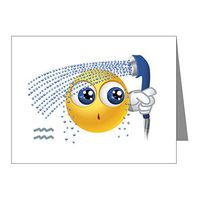 Note Card SmileyFace Zodiac Aquarius
