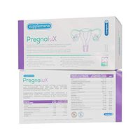 Pregnancy Support Prenatal Fertility Supplements: PregnaluX by Supplemena Prenatal Supplement with Myo Inositol and Folic Acid for Hormonal Balance and Reproductive Health of Women Trying to Conceive