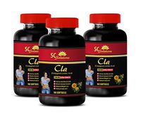 Fat Loss Supplement - CLA 2500MG - Extra Strength - conjugated linoleic Acid weightloss - 3 Bottles (270 Softgels)