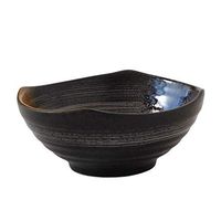 Bowl Bowls Dishware Soup Bowl, Ceramic Japanese Elegant Bowl Vintage Fruit Salad Plate Ramen Bowl Creative Irregular for Home Kitchen Restaurant Tableware Fruit Snack Dessert Bowl for kitchen res Hous