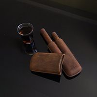 Cigar Case | Moulded Leather