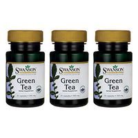 Swanson Green Tea 500 Milligrams 30 Capsules (3 Pack)