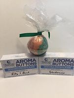 Celestial Dreams Aroma Wax Melts- A Little Bit of Heaven Gift Set -(2) 4oz Boxes 1 of Each Scent, Bath Bomb 4.5oz. Made in The USA w/All Natural Essential Oils (Gardenia n Lily N Lime)