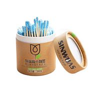 400 Pieces Double-Sided Ear Swabs Cotton Swabs Ear Cleaner Stick