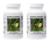 Supreme Nutrition Morinda Supreme Dual Pack | 130 Whole Noni Fruit 730 mg Capsules | 2190 mg per Serving