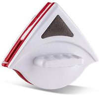 Double-sided Window Cleaner Glass Wiper Magnetic Cleaning Tools, Glider Washing Glass Cleaning Brush for High-rise Double Glazed Windows Thickness 0.5"-1" (15-24mm)